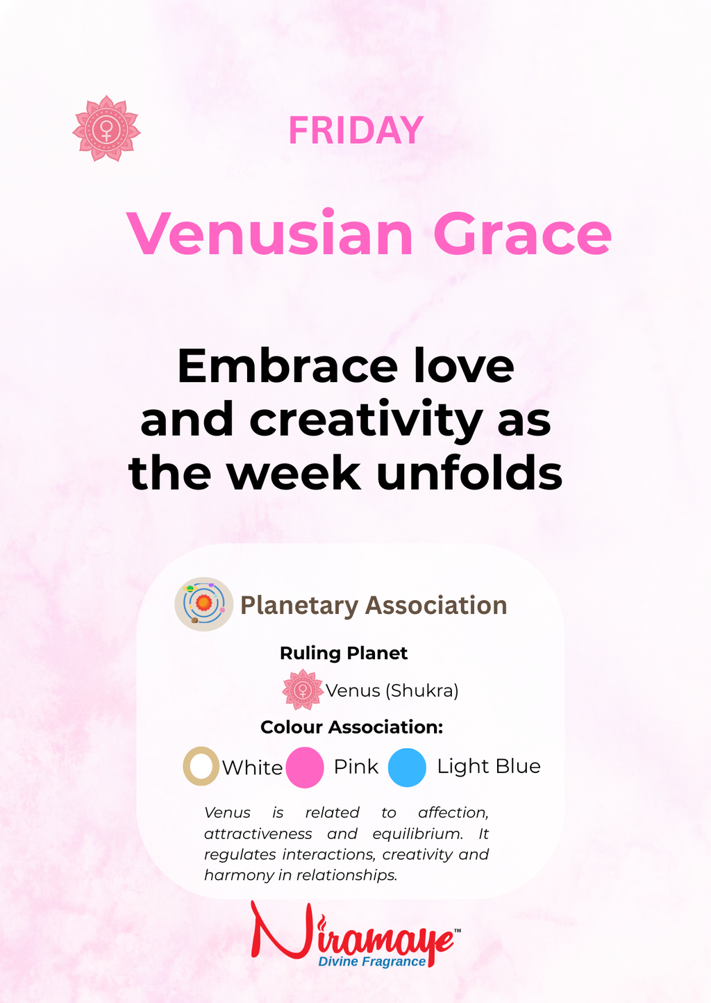Friday- Venusian Grace